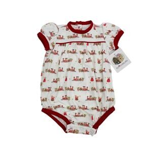 NWT Ruth & Ralph 24M Santa Train Bubble